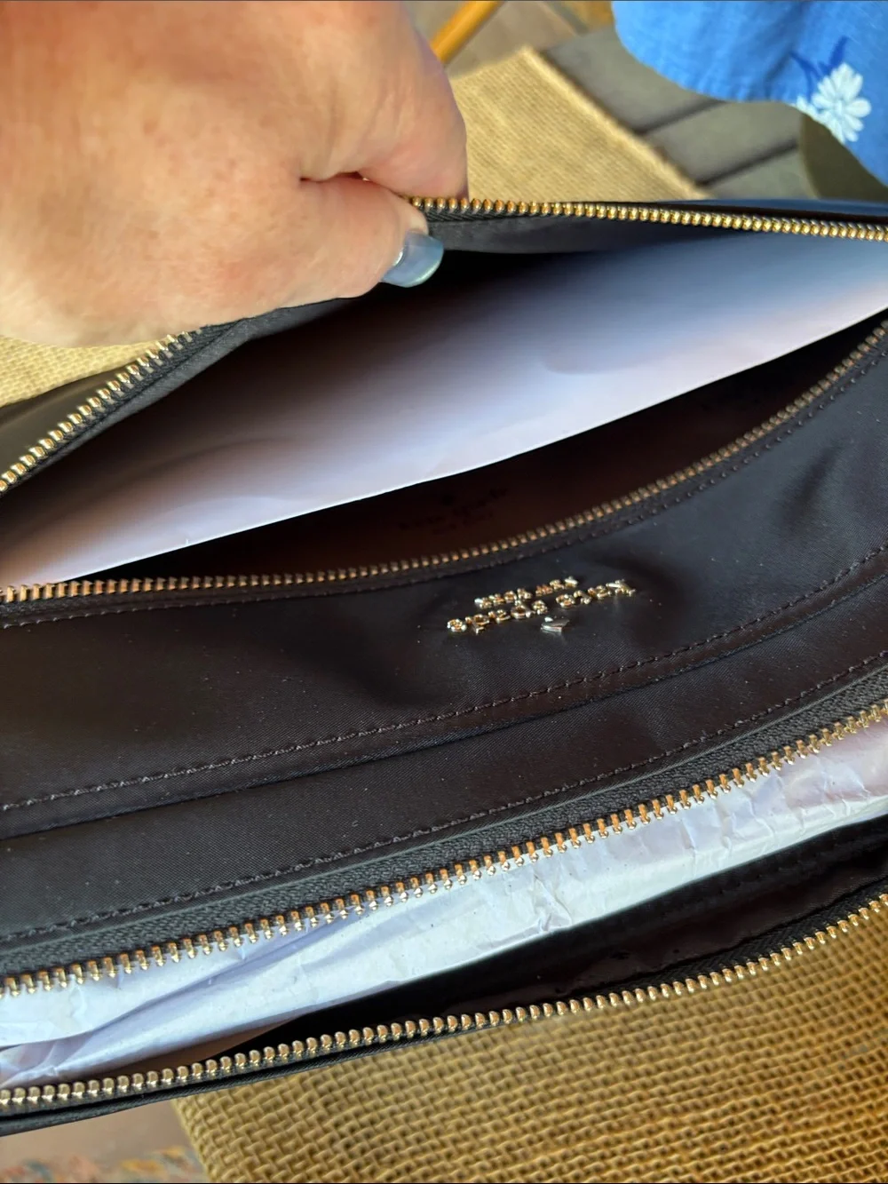 kate spade sleek navy